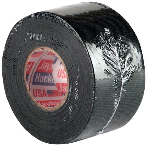 Jaybird & Mais Black Cloth Hockey Tape, 1" x 25 yards (2-Pack)