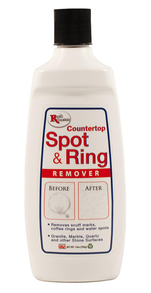 Rock Doctor Spot & Ring Remover, Works on Granite, Marble, Countertop & Quartz, Hard Water Mark & Spot Remover, Remove Coffee & Scuff Mark, 14 oz. Pack of 1