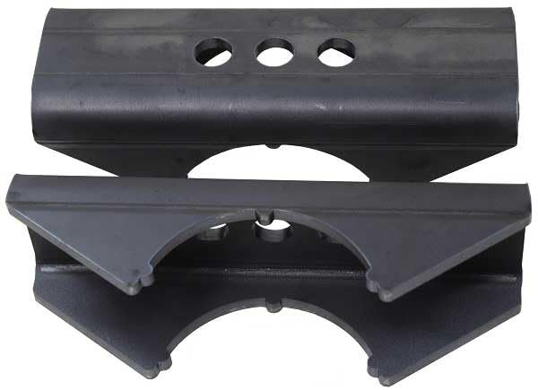 Barnes 4WD - Anti-Wrap Leaf Spring Perch Pair Compatible with, Dana 60, Ford 8.8 & Ford 9"