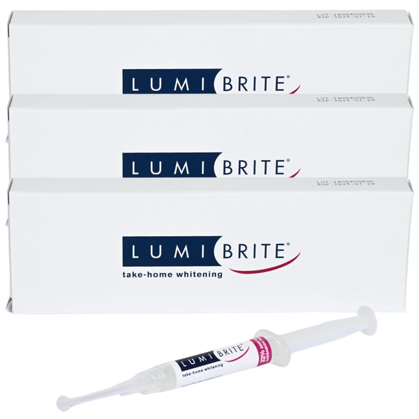 LumiBrite 32% Take-Home Whitening Gel Refill 6 Syringes 2.5 mL EACH
