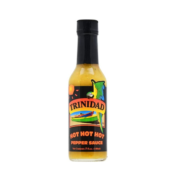 Trinidad Hot Habanero Pepper Sauce (Pack of 3)