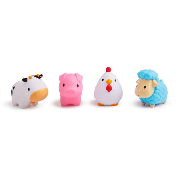 Munchkin® Farm™ Animal Squirts Baby Bath Toy, 4 Pack