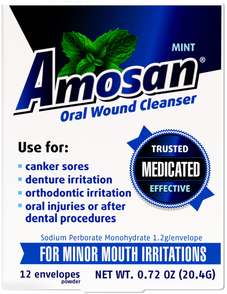 Amosan Oral Wound Cleanser