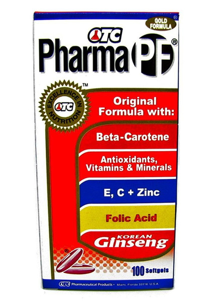 JB Care OTC Pharma PF Gold Formula Original Formula 100 Softgels Dietary Supplement