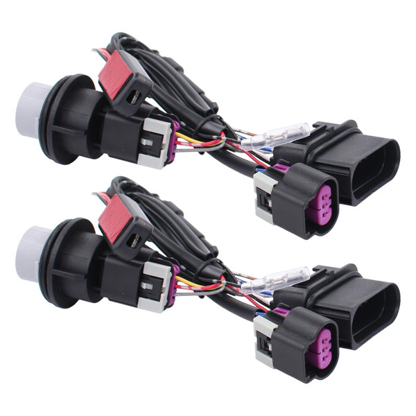 ApplianPar 2Pcs Stock Projector Headlight Converter for Ram 1500 2500 3500 2013-2018