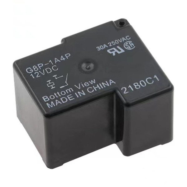 G8P-1A4P 12VDC 30A 250VAC 4Pins Relay for Dryer, Fully-Sealed PCB with Soldering Sucker Pump, Perfect for PC Board or Panel-Mounted Applications and Solving F01 Code Issues