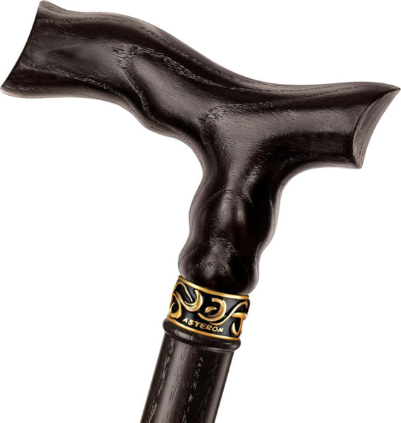 Asterom Walking Cane - Handcrafted, Ergonomic, Wooden Canes for Men, Cool Walking Sticks for Seniors (36 Inches)