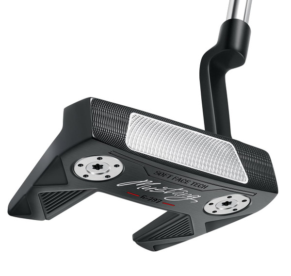 PGF G797 Mustang Mallet Plumber’s Neck Golf Putter [Black] [Right Handed] [Length:35"]