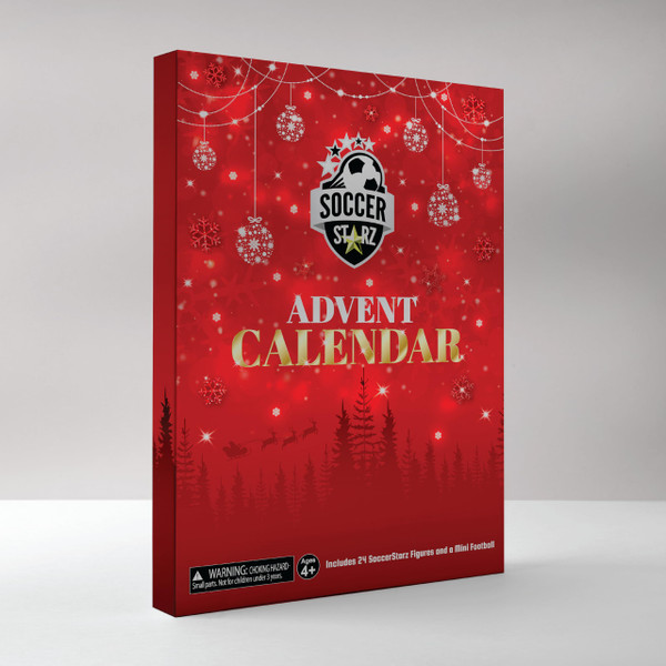 Soccerstarz Figure 25 Window Christmas Advent Calendar