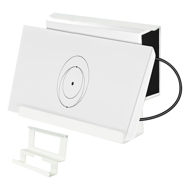 Starlink Gen 3 Router Metal Mount, 2-in-1 Standard V3 Mesh Router and Power Supply Mounting Kit for V3 and Standard Routers (White)