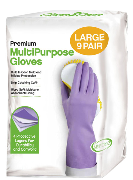 Clean Ones Enhanced Protection Large - 9pr