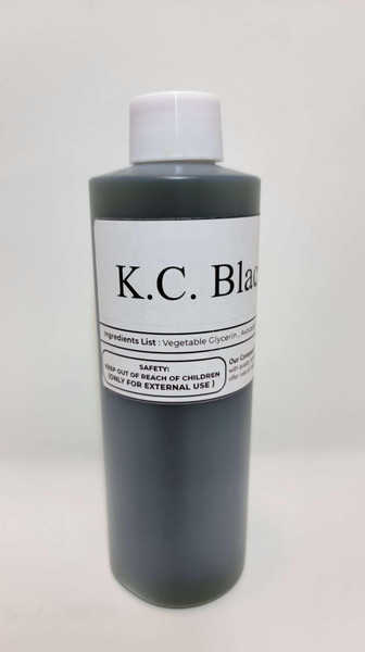 8 oz - Bargz Perfume - K.C. Black Body Oil For Men Scented Fragrance