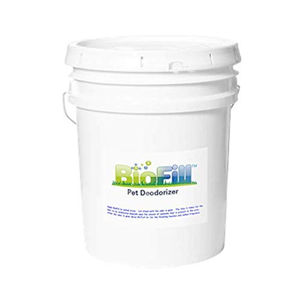 BioTurf Granular Turf Infill – Naturally Derived Turf Deodorizer for Pet Urine and Poop, Yard Odor Eliminator for Artificial Grass – Safe for Pets, Kids and Outdoor Use – 5 Gallon Pail