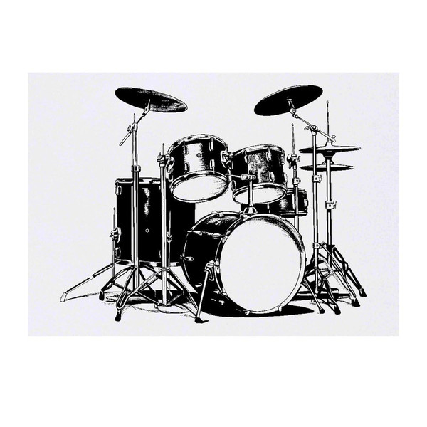 Azeeda 'Drum Set' Temporary Tattoo - Water Resistant, Skin-Safe, Non-Toxic Transfer (TO00067437) Azeeda 'Drum Set' Temporary Tattoo - Water Resistant, Skin-Safe, Non-Toxic Transfer (TO00067437)