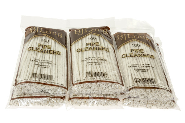 BJ Long Pipe Cleaners 100 Count - 6 Pack TP-1423