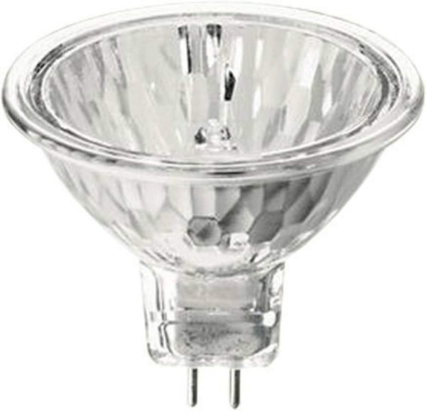 Philips Halogen Light Bulbs / Landscape Indoor or Outdoor Flood / Dimmable 50w Mr16 12v 2 Pin 36 Angle Gu5.3 Base (Pack of 5)