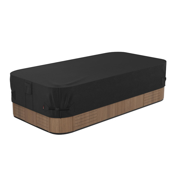 iBirdie Outdoor Waterproof Hot Tub Swim SPA Cover 242 x 97 inch fit 8 x 20 ft, 240 x 96, 238 x 94, 236 x 90, 800D Heavy Duty Weatherproof Rectangle Protectors Protective Rectangular Cover Cap iBirdie Outdoor Waterproof Hot Tub Swim SPA Cover 242 x 97 inch fit 8 x 20 ft, 240 x 96, 238 x 94, 236 x 90, 800D Heavy Duty Weatherproof Rectangle Protectors Protective Rectangular Cover Cap