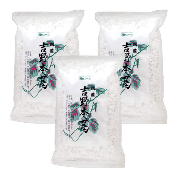 Osawa Japan production Yoshino book kudzu 150gX3 pieces JAN code: 4932828003481