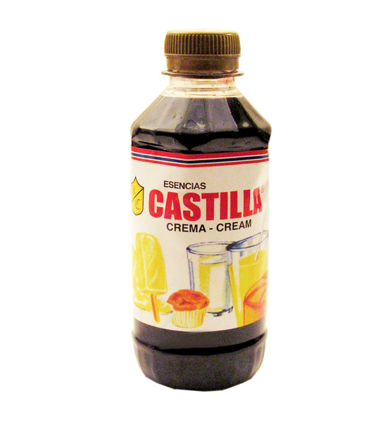 Castilla Cream Flavor Concentrate 8.6 fl oz - Esencia de Crema (Pack of 6)