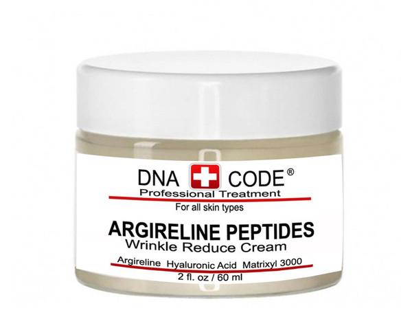 DNA Code®-No Needle Alternative-Pure Argireline Peptides Winkle Reduce Cream-Hyaluronic Acid+ Matrixyl 3000