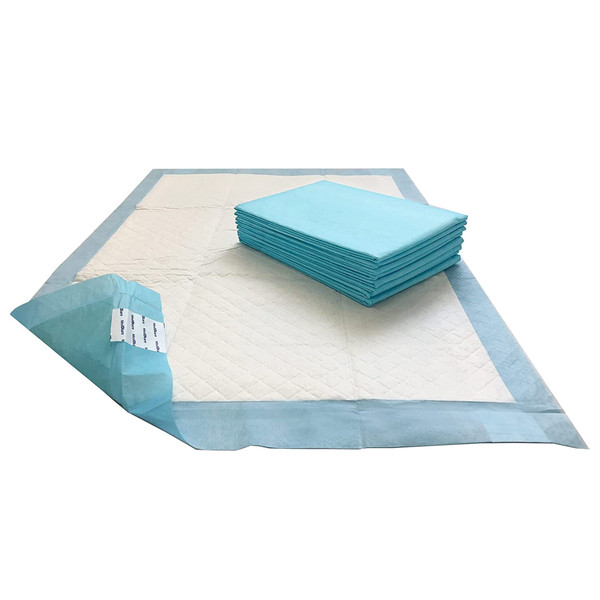 Disposable Incontinence Bed Pads by Medokare, Hospital Grade 1500ml High Absorbency Disposable Bed Mats, Super Absorbent Waterproof Mattress Pads Protector for Adult, Wetting Kids Underpads 10g SAP 36