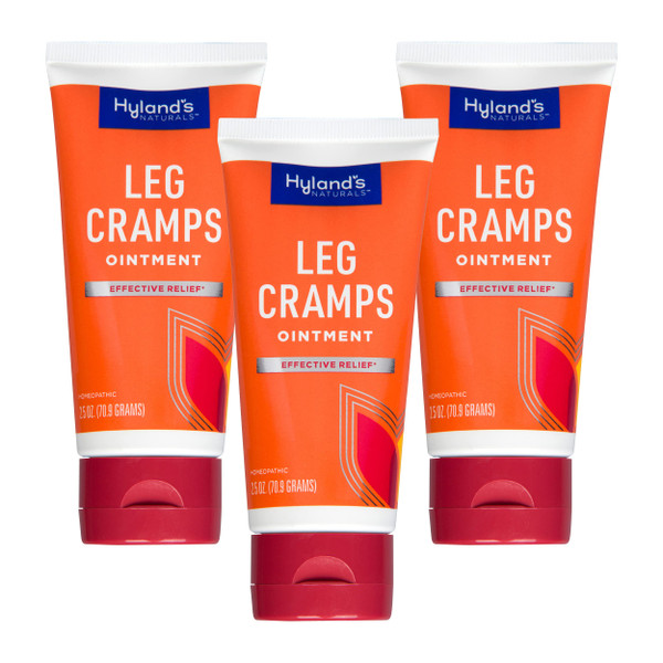 Hyland's Leg Cramps Ointment, Arnica Gel Leg Cramp Relief, 2.5 oz (Pack of 3)