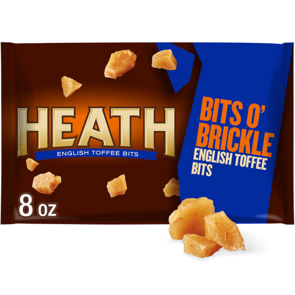 HEATH BITS O' BRICKLE English Toffee Baking Bits Bag, 8 oz