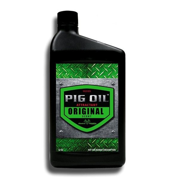 Elusive Wildlife Technologies, LP Pig Oil - Wild Hog Attractant - Long Lasting Hog Hunting Lure for attracting and harvesting Feral Hogs Around Your Deer Feeder or Deer Stand