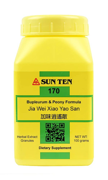Sun Ten - BUPLEURUM & Peony Formula Jia Wei Xiao Yao San Concentrated Granules 100g 170 by Baicao