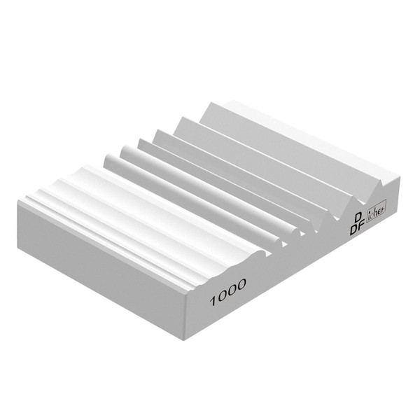 DDF iohEF Wood Carving Sharpener, 1000 Grit Whetstone with More Grooves Sharpening Stone for Woodworking, Wood Carving Tools, Chisels and Gouges DDF iohEF Wood Carving Sharpener, 1000 Grit Whetstone with More Grooves Sharpening Stone for Woodworking, Wood Carving Tools, Chisels and Gouges