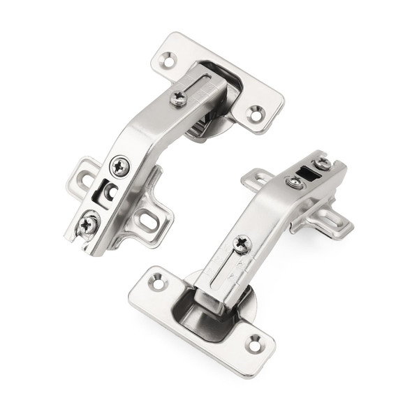 2 Pairs 135 Degree Corner Kitchen Cabinet/Cupboard Folded/Folden Door Hinges for Combination with Screws