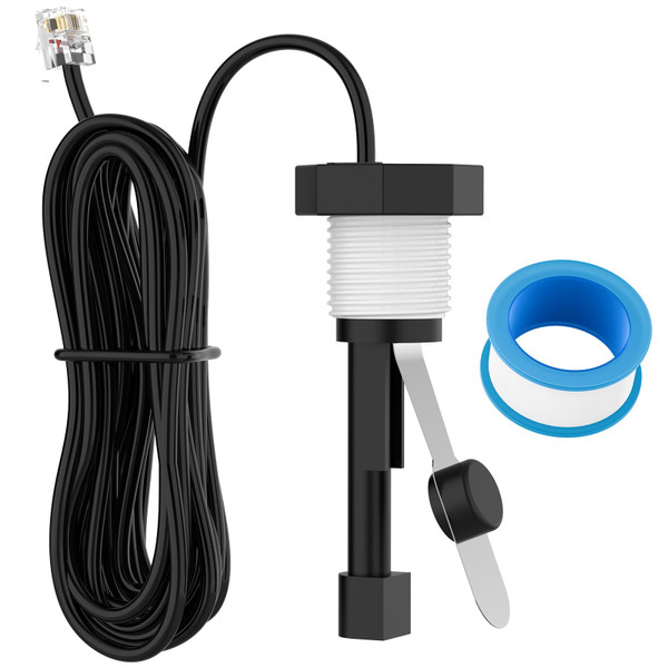 Malictele Flow Switch, GLX-FLO-RP for Hayward Goldline Aquarite Salt System Metal Pool Flow Sensor Suitable Hayward Salt Cell and Chlorine Generator with 15ft Cable Malictele Flow Switch, GLX-FLO-RP for Hayward Goldline Aquarite Salt System Metal Pool Flow Sensor Suitable Hayward Salt Cell and Chlorine Generator with 15ft Cable