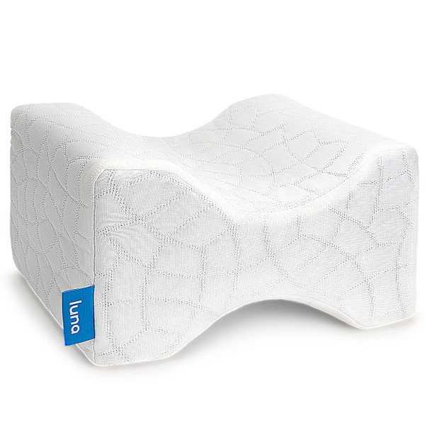 Luna Orthopedic Knee Pillow | Memory Foam - Side Sleeper Pillow for Hip Pain & Lower Back Pain Relief | Post Surgery Pillow, Sciatica Pain Relief Pillow for Adults | Knee Surgery Gifts Luna Orthopedic Knee Pillow | Memory Foam - Side Sleeper Pillow for Hip Pain & Lower Back Pain Relief | Post Surgery Pillow, Sciatica Pain Relief Pillow for Adults | Knee Surgery Gifts