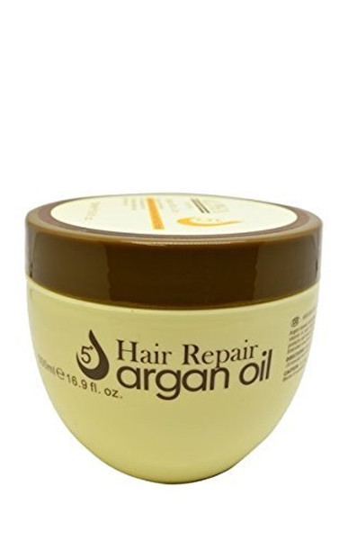 Moroccan Argan Oil Original Hydrating Mask Hair repair Organic hair Care By Alpha New York 500 ml. / 16.9 fl. oz.