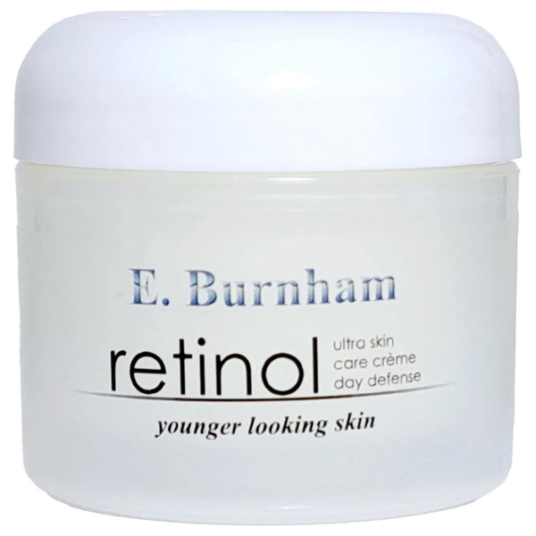 E. Burnham Retinol Ultra Skin Care Créme Day Defense 2 Oz. - Daily Facial Moisturizer Cream With Retinol