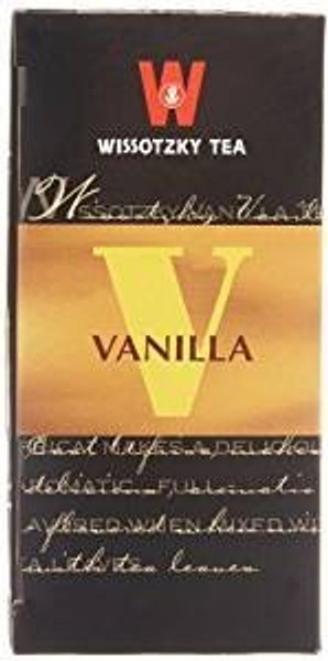 Wissotzky Tea Vanilla 20 Tea Bags 1.06 Oz. Pack Of 3.