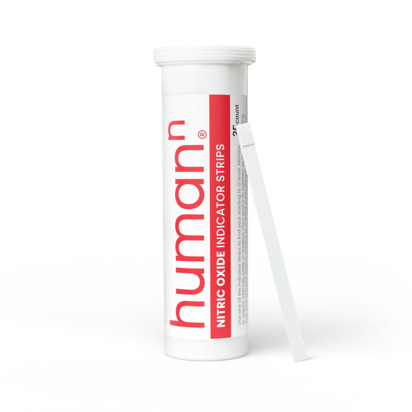 humanN - Nitric Oxide I Indicator Strips - Test salivary Nitrite Levels - 1 Tube of 25 Strips
