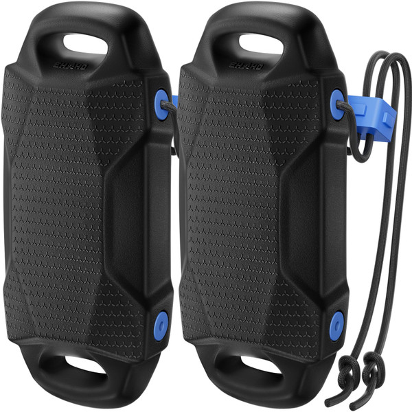 Ehaho Boat Fenders, Boat Bumpers for Docking, EVA Pontoon Bumpers with Integrated Locking Rope, Fit for Bass, Ski, Bowriders and Fishing Boats (Black, 2 PCS) Ehaho Boat Fenders, Boat Bumpers for Docking, EVA Pontoon Bumpers with Integrated Locking Rope, Fit for Bass, Ski, Bowriders and Fishing Boats (Black, 2 PCS)