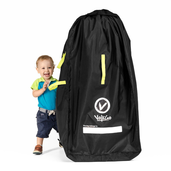 V VOLKGO Super Extra Large Stroller Bag for Airplane with Padded Backpack Shoulder Straps, Double Stroller Cover for Air Travel, Jogger & Carrier - Fits All, Gate Check Bag, Waterproof Travel Cover.