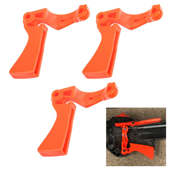 DECKMAN 3 Pack C453000482 Throttle Triggers Compatible with Echo SRM-266S, SRM-266T, PAS-225, PAS-280, PPT-266H, HCA-266, PPT-2620H, PAS-2620, SRM-280, SRM266T, PAS-280