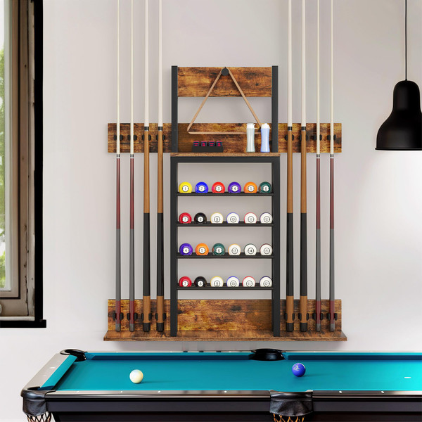 DWVO Pool Stick Holder Wall Mount