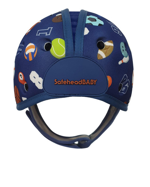 SafeheadBABY Award-Winning Infant Safety Helmet Baby Helmet for Crawling Walking Ultra-Lightweight Baby Head Protector Expandable and Breathable Toddler Head Protection Helmets - Sporty Blue SafeheadBABY Award-Winning Infant Safety Helmet Baby Helmet for Crawling Walking Ultra-Lightweight Baby Head Protector Expandable and Breathable Toddler Head Protection Helmets - Sporty Blue