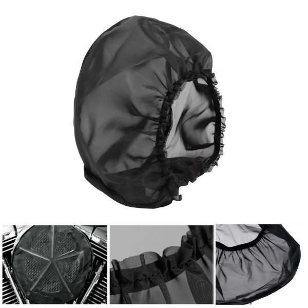 Motorcycle Waterproof Air Filter Rain Sock Dustproof Protective Cover Fits, Air Filter Cleaner Kits for Harley Davidson Touring Road King Street Glide Softial Fat Boy Air Filter Cleaner Kits
