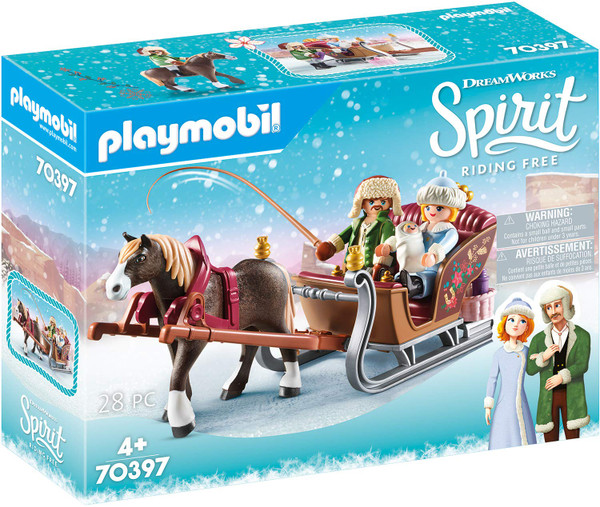 Playmobil DreamWorks Spirit Winter Sleigh Ride