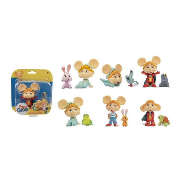 Grandi Giochi - Mouse Gigio-Mini Gigio & G-Team 2 Characters