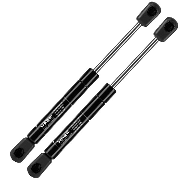 C16-20553 10 Inches 40 Lb/178N Gas Shocks Struts Lift Supports Compatible with Truck Pickup Tool Box Lid RV Door, Set of 2 Vepagoo