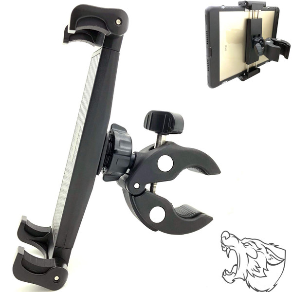 Lycan Series Marine Boat Tablet & Smartphone Pole Handle bar Boat Helm Rail Holder Mount for i Pad Pro 12.9 10.5 9.7 Air Mini GalaxyTab Phone 17 16 15 Pro Max Plus S25 Pixel Surface Pro Slate Lycan Series Marine Boat Tablet & Smartphone Pole Handle bar Boat Helm Rail Holder Mount for i Pad Pro 12.9 10.5 9.7 Air Mini GalaxyTab Phone 17 16 15 Pro Max Plus S25 Pixel Surface Pro Slate