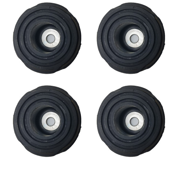 sanbaiyi 4PCS 68325-Z07-003 Lower Rubber Foot Pads, Compatible with Honda EB2000i & EU2000i, Fits Generator Lower Foot Rubber for EU2200 and EB2200 - Replace 68325-Z39-C90, 68325-Z44-A30