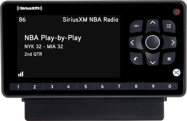 SiriusXM SXEZR1V1 Onyx EZR Satellite Radio with Vehicle Kit - Enjoy SiriusXM in Your Existing Car Stereo and Beyond with This Dock and Play Radio