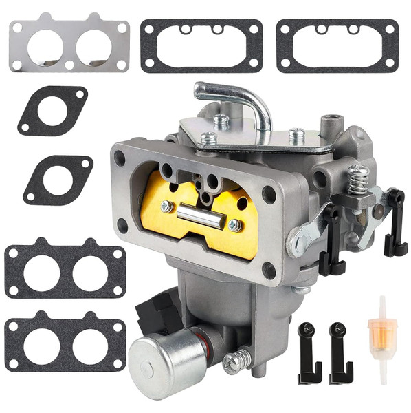 FH721V FH641V Carburetor for Kawasaki FH601V FH641V FH661V FH680V FX850V FX801V 22 HP Engine Carb Replace# 15004-0757 15004-1010 15004-0760 15004-1008 15004-1005 15004-7024 15003-7094 with Gaskets FH721V FH641V Carburetor for Kawasaki FH601V FH641V FH661V FH680V FX850V FX801V 22 HP Engine Carb Replace# 15004-0757 15004-1010 15004-0760 15004-1008 15004-1005 15004-7024 15003-7094 with Gaskets